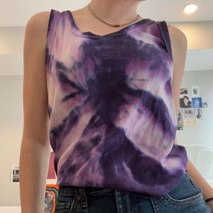 Tie dye tank top